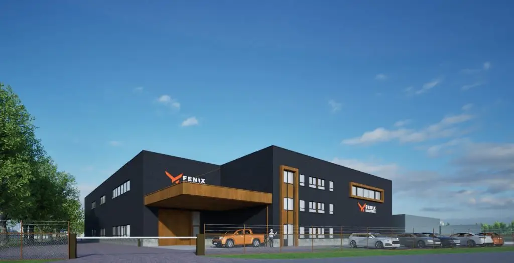 Fenix Industries in Oldenzaal, gebouwd door Webbink Bouwbedrijf.